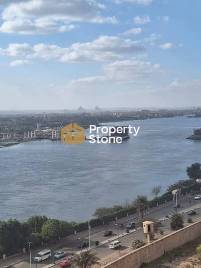 Apartment for rent in a prime location on the Maadi Corniche, direct Nile view