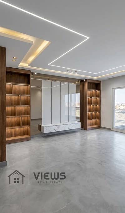شقة 170م للايجار متشطبة بالمطبخ و التكييفات و الاجهزة و الدريسنج ماونتن فيو اى سيتي Mountain view i city