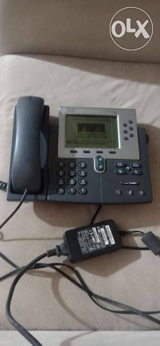 Cisco ip phone 7960 بحالة الزيرو