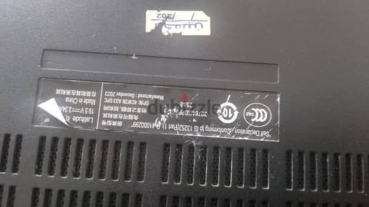 لاب توب Dell i7  استخدام شهر كسر زيرو -هارد SSD-وكارتين شاشه للتصميم