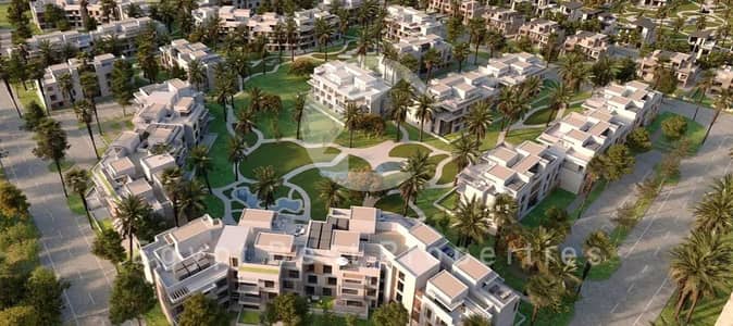 شقة غرفتين تشطيب كامل للبيع في ذا إستيتس ريزيدنس نيو زايد من سوديك | 137 م² مساحة مبنية
