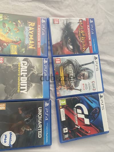 Ps5 and 4 games