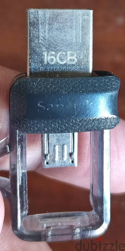Sandisk OTG USB 3 Flashdrive - فلاشة سانديسك 16 جيجا