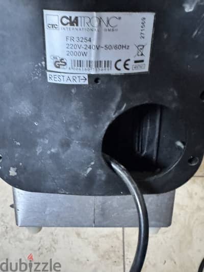 Clatronic FR 3254 قلايه كهرباء