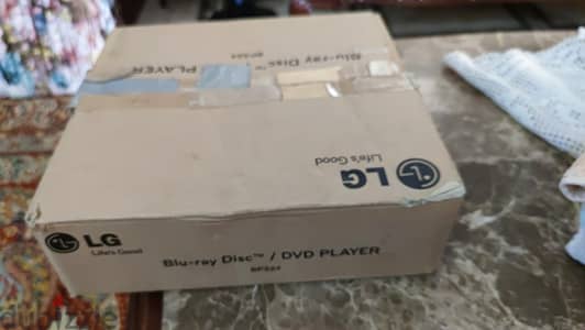 LG blue ray DVD player