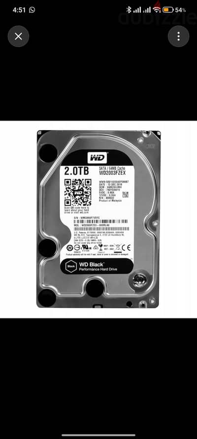 2 TERA WD Black