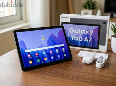 سامسونج جالاكسي تاب A7 -Samsung Galaxy Tab A7 with Full Original Acces
