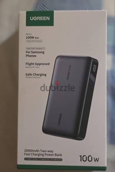 Ugreen powerbank 20000mAh 100W