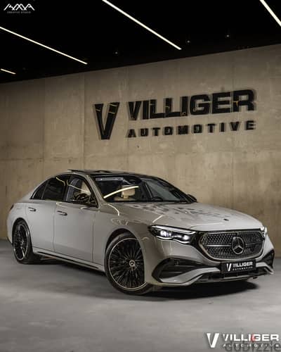 Mercedes E200 Amg Fully Loaded 2024