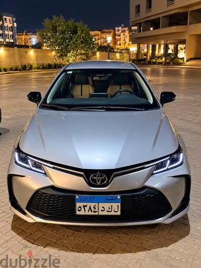Toyota corolla 2027 for rent للايجار