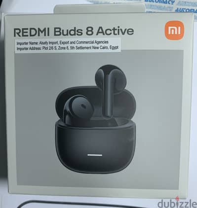 Redmi Buds 8 Active Black سماعة ايربودز شاومي ريدمي