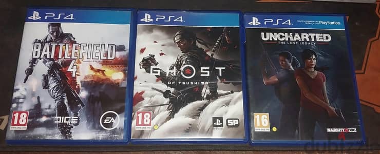 العاب ps4 للبيع او للبدل