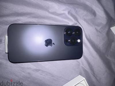 Iphone 14 pro  purple coloud