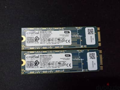 2 ssd 500 GB Health 97 % and Health 96%