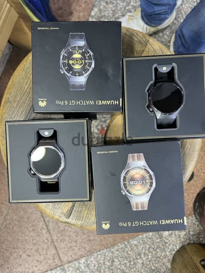 Huawei Watch GT6 Pro Sport 46M Brown Black جديدة