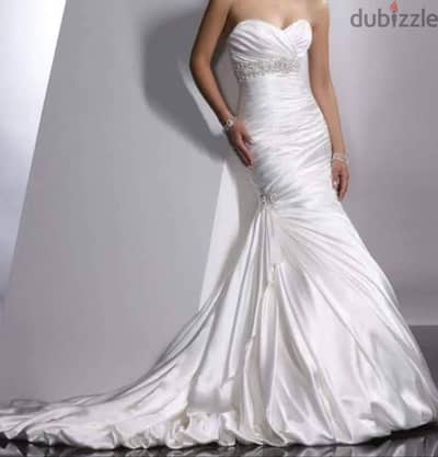 Original Maggie Sottero  mermaid cut wedding dress