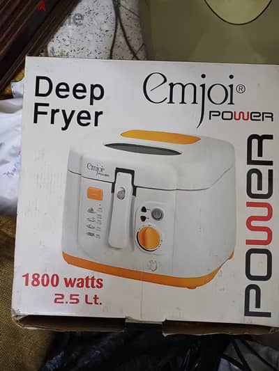 Deep Fryer ماركة emjoi POWER