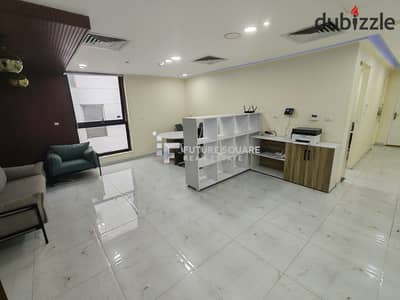 مقر إداري 120م مفروش مكيف الترا مودرن للإيجار في وان قطامية المرشدي