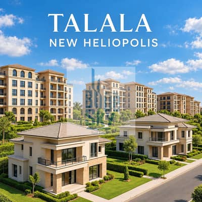 Secure your fully finished unit in a prime, strategic location in New Cairo—specifically within the Talala compound in New Heliopolis—with a payment p
