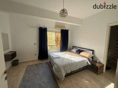 DUPLEX FOR RENT FURNISHED WITH GARDEN IN FRONT OF MALL OF ARAB