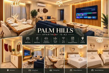 super luxury apartment for rent in Palm hills Alexandria