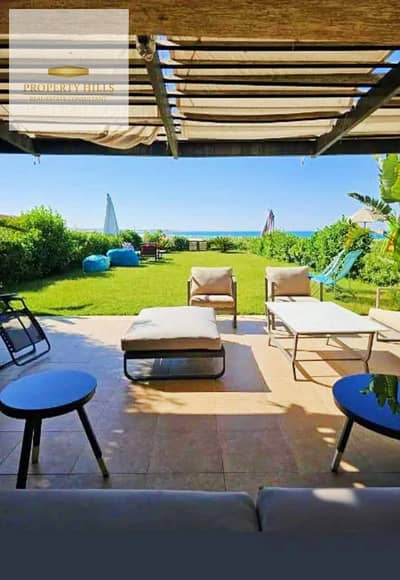 I will sell a chalet in Lavista Sokhna at a bargain price fully finished with immediate receipt. It has a large area with 3 rooms available for cash or installments with annual payments. Unit type: Ground Chalet