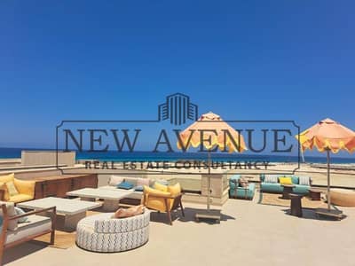 شاليه أرضي مميز للبيع في سوديك جون SODIC June – Phase Beach Residence بالساحل الشمالي، تشطيب كامل