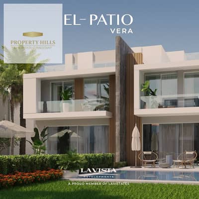 Corner townhouse for sale in La Vista Vera, prime location, with a 7-year installment plan