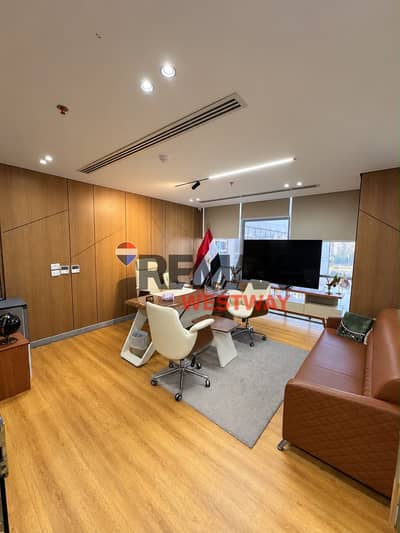 مكتب في موقع مميز جدا قلب الشيخ زايد office for rent in very prime location in the heart of el sheikh zayed
