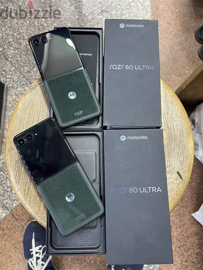 Motorola Razr 60 Ultra 5G 512/16G Greenجديد