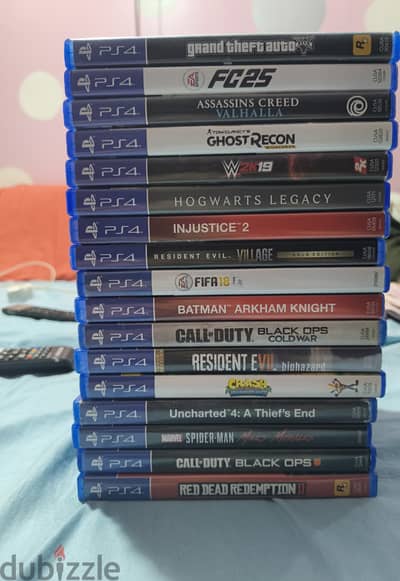 17 سي دي استعمال خفيف بحالة ممتازة - 17 Sony PlayStation CDs