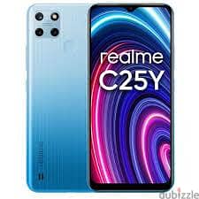 realme c25y 128g ram4 حالة كسر زيرو مش مفتوح