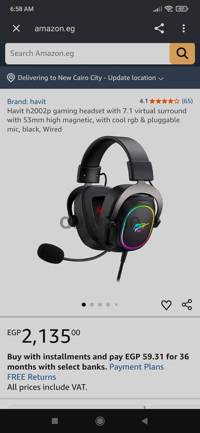 gaming headset