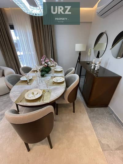 Pay 650,000 and own a very special 3-bedroom apartment in the latest and newest phase of Taj City Compound opposite Cairo Airport and JW Marriott
