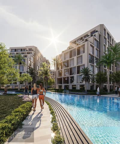 Apartment for sale in the largest compound in Mokattam with breath taking View on Uptown cairo