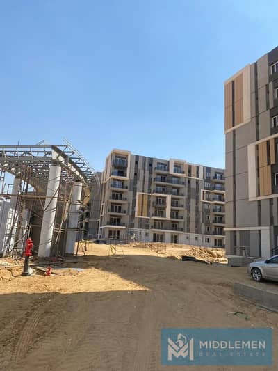 apartment 93m prime location ready to move in Haptown Mostakbal city