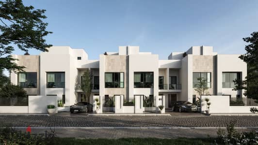 تاون ميدل 238م بالروف وحديقة 71م في Moon Hills 5 - قسط 10 سنين