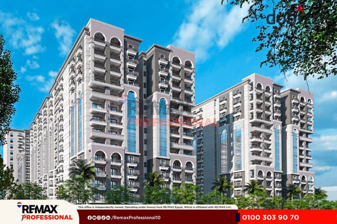 Open view Flexible payment terms available Fully finished apartment for sale in Smouha