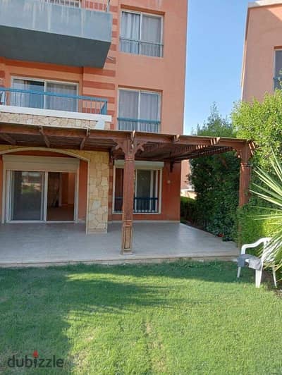 Ground-floor chalet with a private garden for sale at Blumar El Dome, Ain Sokhna.