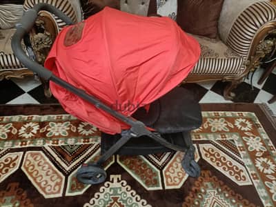 عربيه اطفال  وسرير اطفال مع مرتبه مع جوانب رجاء قراءه الاعلان جيدا
