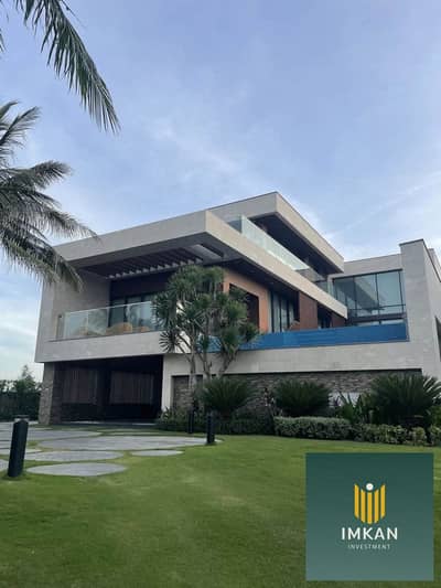 توين هاوس متشطب للبيع بالتقسيط فى كمبوند الباتيو تاون El Patio Town فى االتجمع الخامس بجورا الجامعة الامريكية