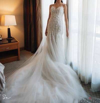 Custom-Made Wedding Dress (Excellent Condition)