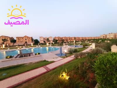 Luxury 3-Bedroom Chalet for Rent with Private Garden Facing the Swimming Pool in La Vista Topaz, Ain Sokhna
