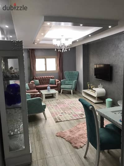 110 meters apartment for rent furnished in Hadiqet Al-Ahram, the first gate