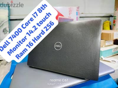 dell 7400 كور آي سفن جيل ثامن تاتش