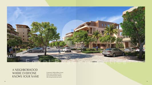 آخر وحدة! شقة ٣ غرف ١٦٤م+تراس | متشطبة | Crescent Walk