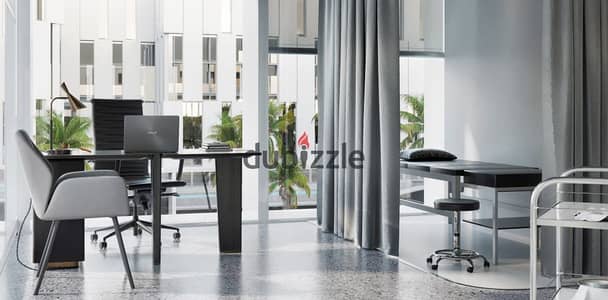 عياده متشطبه بالتكيفات مباشره علي محور 26 يوليو بالقرب من Arkan Plaza الشيخ زايد و امام مستشفي سعاد كفافي و مستشفي دار الفؤاد