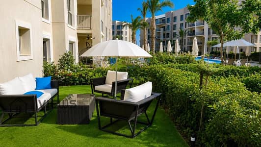 اقل سعر شاليه غرفتين في مارينا مراسي مباشر علي حمام السباحة مفروش Marina Marassi