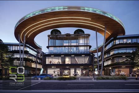 محل تجاري 59 متر + مساحة خارجية 11 متر للبيع في Connect4 Plaza – حدائق أكتوبر