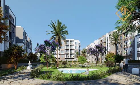 Apartment for sale in a prime location in October Gardens, with an 8-year installment plan.